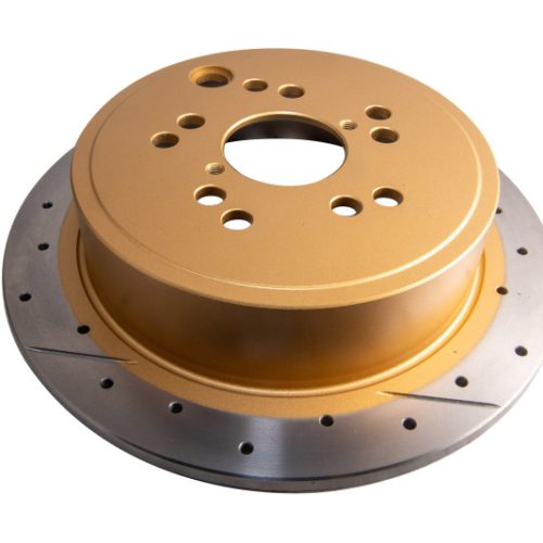 DBA Street Series Rotors for Subaru Legacy, Impreza, Forester 2008-2009 – Performance Drilled and Slotted Brake Rotors for Daily Driving - Premium Replacement - Image 6