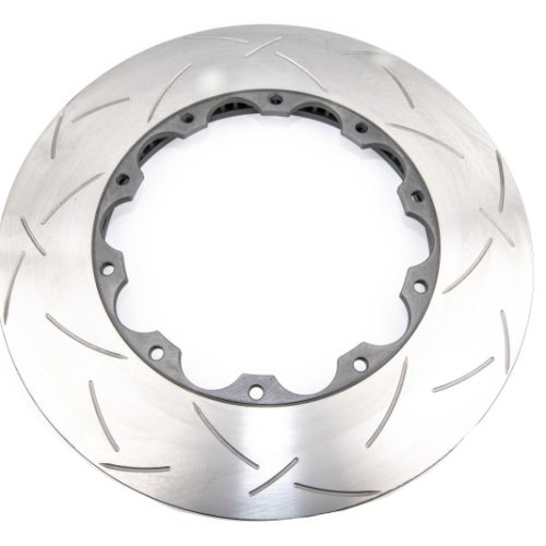DBA 5000 Series Replacement Front Left Slotted Rotor for Nissan GT-R R35 2011-2024 - High-Performance Brake Rotor for Street and Track Use - Image 3