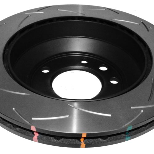 DBA 4000 Series Rear Slotted Rotor for Volkswagen Touareg and Audi Q7 2004-2010 - Premium Replacement - Image 2