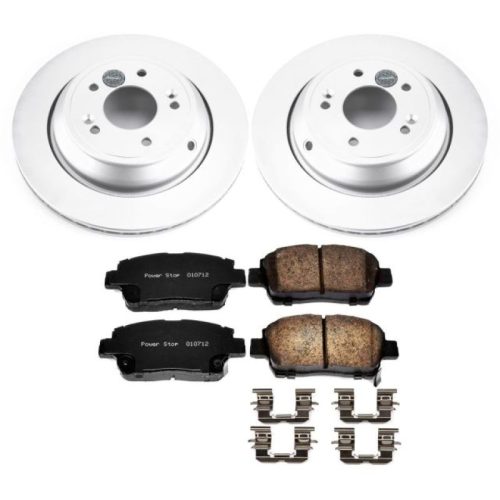 2012-2015 Scion iQ Front Brake Rotor and Ceramic Pad Assembly - Heavy-Duty Fleet Replacement