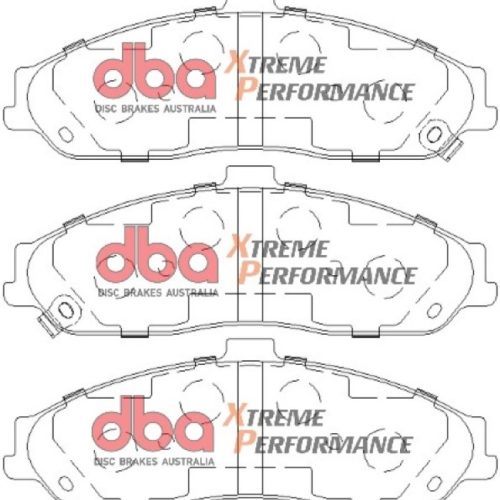 DBA Xtreme Performance Brake Pads for Chevrolet Corvette and Cadillac XLR 2001-2011 - Front Heavy-Duty Brake Pad Assembly