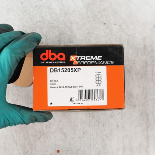 DBA XP Performance Front Brake Pads for Genesis G80 2.5T AWD 2021-24 - Heavy-Duty Friction High-Temperature Brake Pad Assembly - Image 7