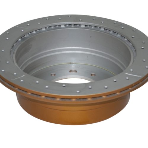DBA Street Series Rotor for Toyota Land Cruiser and Lexus LX470 1998-2006 Front Drilled & Slotted Replacement - Image 2