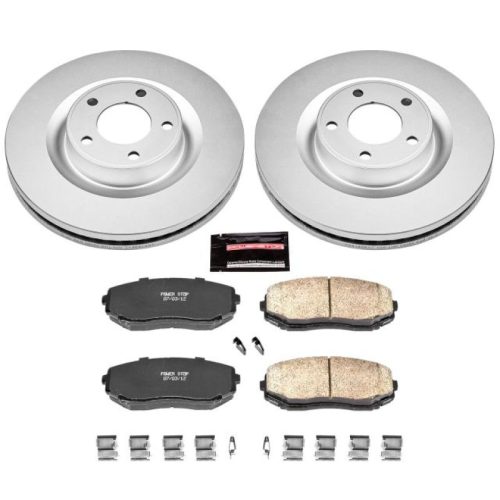 2007-2010 Ford Edge Front Brake Rotor and Ceramic Pad Assembly - Premium Replacement