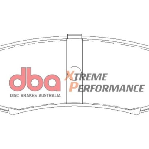 DBA XP Series Rear Brake Pads for Toyota 4Runner and Sequoia 2001-2011 - Heavy-Duty Performance Replacement