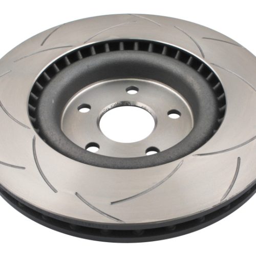 DBA Street Series T2 Slotted Front Rotor 2015-16 Jeep Grand Cherokee and Dodge Durango - Premium Replacement - Image 3