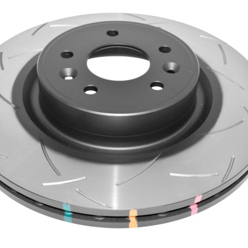 DBA 4000 Series Slotted Rotor for Renault Megane III RS 2.0L Front 20010-13 - Performance Brake Rotor with T3 Slot Design for Street, Track, and Heavy-Duty Applications - Premium Replacement - Image 2
