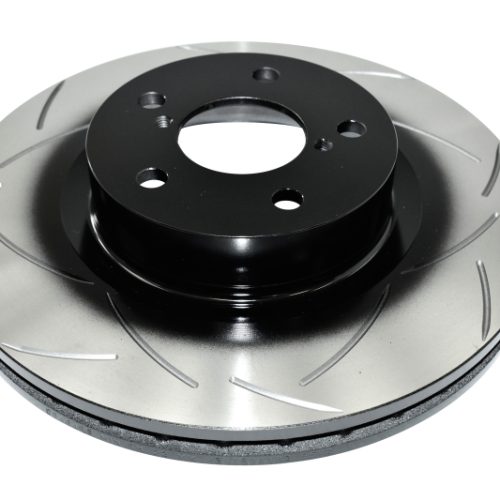 DBA Street Series Front Slotted Brake Rotor for Subaru Legacy, Impreza, and BRZ/FR-S 2000-2006 - Premium Replacement