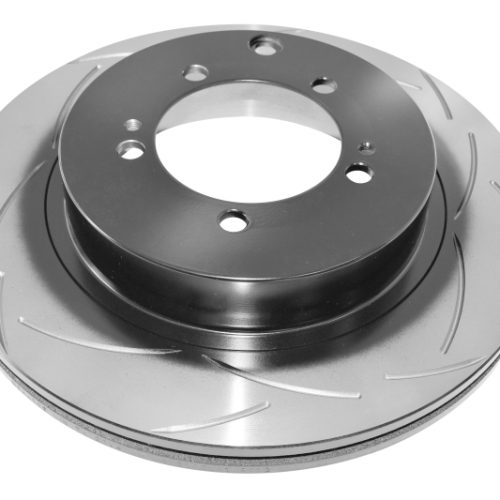 DBA Street Series Rear Slotted Brake Rotor for Mitsubishi Lancer 2003-2006 - Premium Replacement