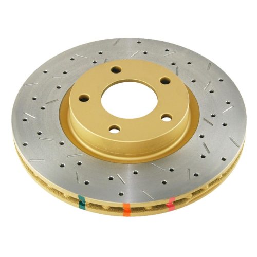 DBA 4000 Series Front Drilled and Slotted Rotor for Mazda 3 and Mazda 5 2004-09 - Premium Replacement - Image 3