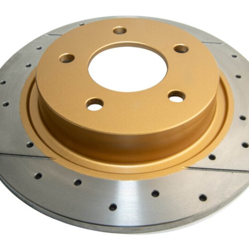 DBA Street Series Rear Drilled and Slotted Rotor for Mazda 3 and MazdaSpeed3 2004-12 - Premium Replacement - Image 6