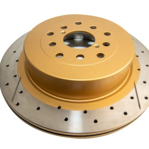 DBA Street Series Rotor for Subaru Impreza 2004-2012 Rear Drilled and Slotted Performance Brake Rotor - Premium Replacement - Image 6