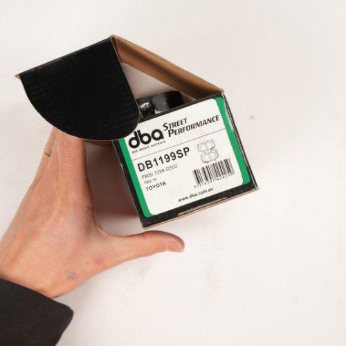 DBA Street Performance Brake Pads for Toyota Land Cruiser 1990-97 Front Replacement - Image 10