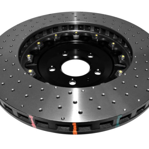 DBA 5000 Series Cross Drilled Front Brake Rotor for Audi S6 2007-2011 - Premium Replacement - Image 2