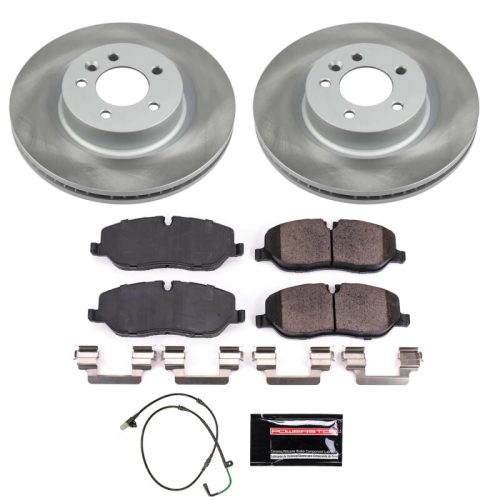 2005-2009 Land Rover LR3 Front Semi-Coated Rotor Brake Assembly - Premium Replacement