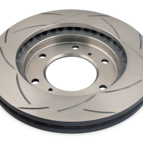 DBA T2 Slotted Brake Rotor for Mitsubishi Triton 07+ and Challenger 09-14 4x4 Heavy-Duty Application - Premium Replacement - Image 2
