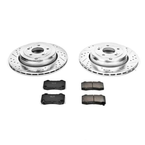 2011-2014 Hyundai Genesis Coupe Rear PowerStop Z23 Evolution Sport Brake Kit - Premium Replacement