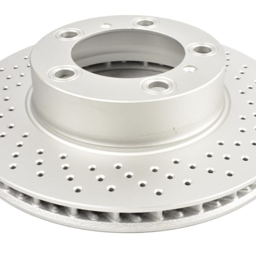 DBA Street Series OE Drilled Rotor for Porsche Cayman and Boxster S 2006-08 - Premium Replacement - Image 2