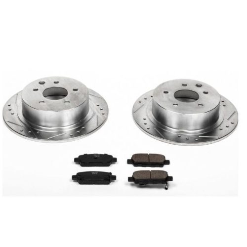 2011-2014 Nissan Juke Rear Z23 Evolution Sport Brake Upgrade Kit - Premium Heavy-Duty Replacement