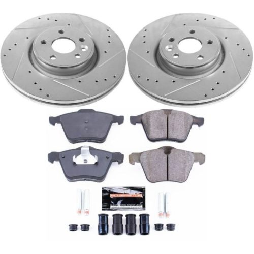 2015-2012 Volvo S60 & XC70 Front Z23 Evolution Sport Brake Upgrade Kit - Premium Heavy-Duty Performance Replacement