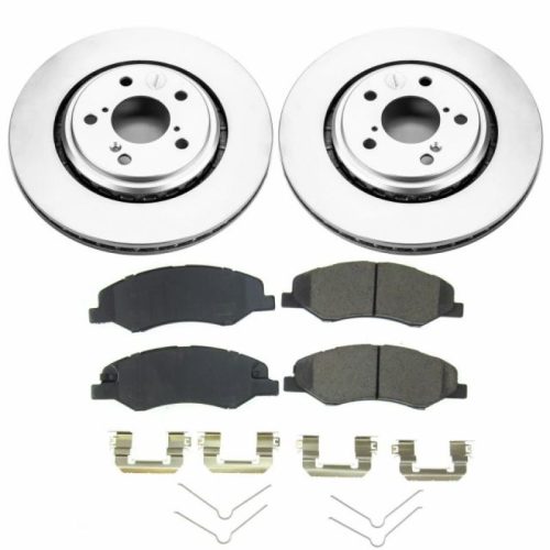 2018-2019 Honda Odyssey Front Brake Rotor and Ceramic Pad Assembly - Heavy-Duty Fleet Replacement