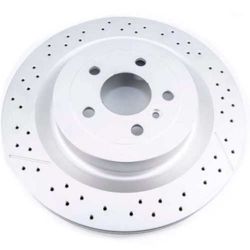 DBA Street Series Cross Drilled Rear Brake Rotor for Mercedes-Benz GLE-Class 2012-19 - Premium Replacement - Image 2