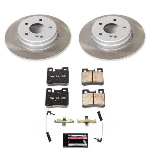 1996-1997 Mercedes-Benz C36 AMG Rear Semi-Coated Rotor Brake Assembly - Heavy-Duty Fleet Replacement