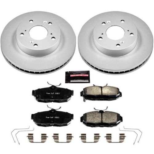 2012-2015 Honda Civic Front Brake Rotor and Pad Assembly - Premium Replacement for Heavy-Duty Fleet Use