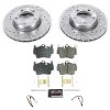 2009-2012 Porsche Cayman & Boxster Front Z23 Evolution Sport Brake Rotor and Pad Upgrade - Premium Replacement