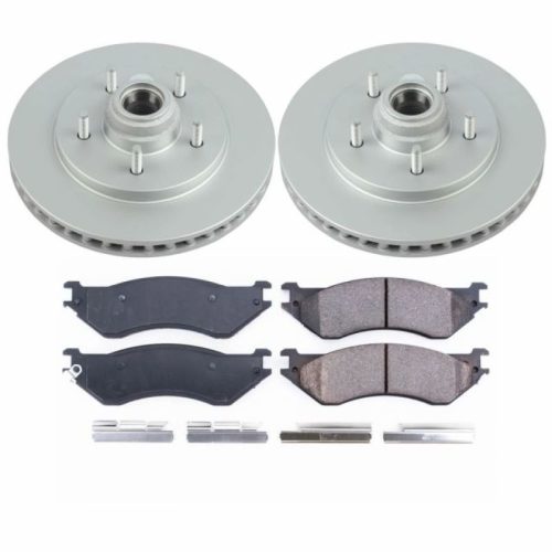 2000 Lincoln Navigator, 1998-2000 Ford Expedition Front Brake Rotor and Pad Assembly - Premium Replacement