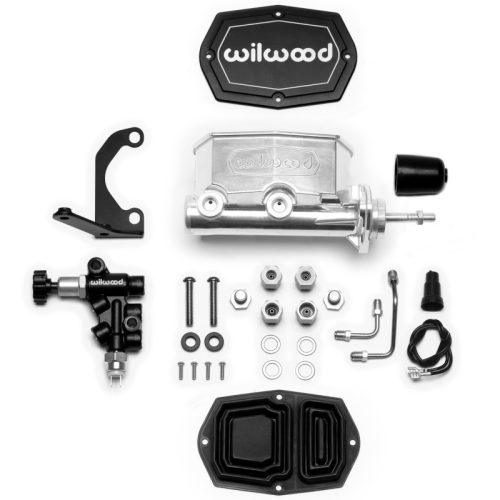 261-15660-P Wilwood Compact Tandem Master Cylinder for Heavy-Duty Automotive Applications Drop-in