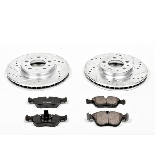 2004 Volvo C70, 2000-1998 Volvo V70 Front Brake Rotor and Carbon-Fiber Ceramic Pad Upgrade - Heavy Duty Performance Replacement