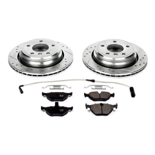2001-2003 BMW 530i & 540i Rear Z23 Evolution Sport Brake Upgrade Kit - Premium Heavy-Duty Performance
