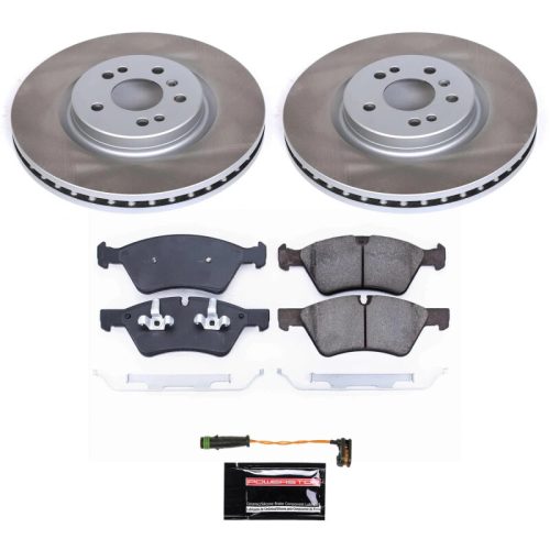 2010-2012 Mercedes-Benz R350 & 2007-2009 ML320/ML350 Heavy-Duty Semi-Coated Rotor Brake Assembly - Premium Replacement