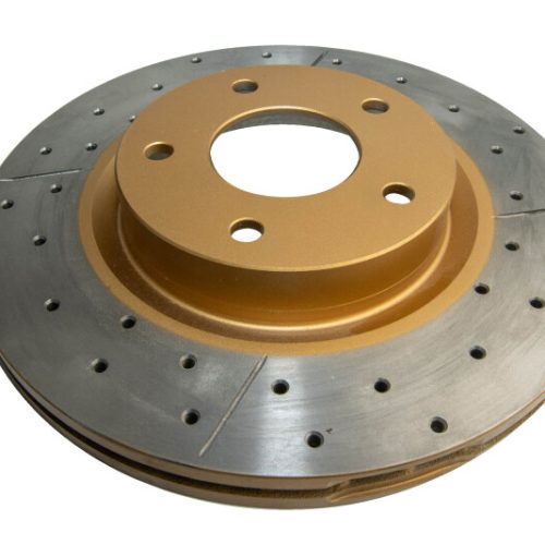 DBA Street Series Front Drilled and Slotted Rotor for Nissan Maxima 2002-03, Infiniti G35 2003, Nissan 350Z 2003 - Premium Replacement - Image 6