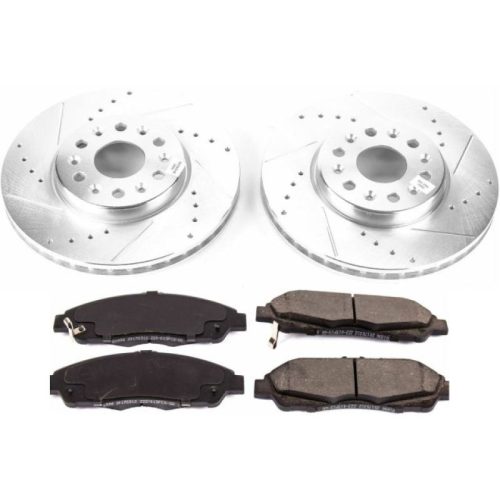 2017-2018 GMC Acadia & 2018 Buick Enclave Front Z23 Evolution Sport Brake Upgrade Kit - Premium Replacement
