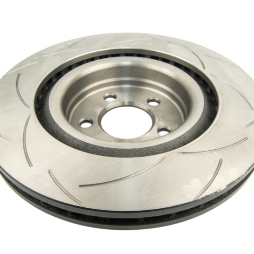 DBA Street Series T2 Slotted Brake Rotor - Front Fitment for 2010 Chrysler 300, Dodge Challenger, Dodge Charger - Premium Replacement - Image 2