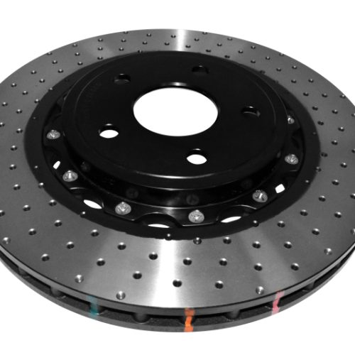DBA 5000 Series Cross Drilled Rotor Front 2006-08 Jeep Grand Cherokee SRT8 - Premium Replacement - Image 2
