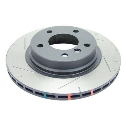 DBA 4000 Series T3 Slotted Rotor for BMW 3 Series E46 2000-2003 Rear Performance Replacement - Image 2