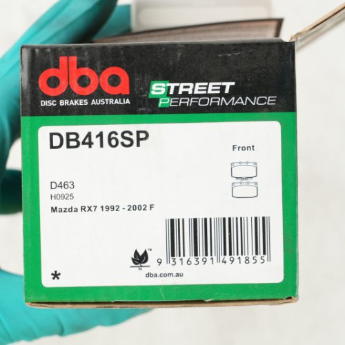 DBA Street Performance Front Brake Pads for Mazda RX-7 1986-1995 - Next Level Friction Response and Low Dust - Image 7