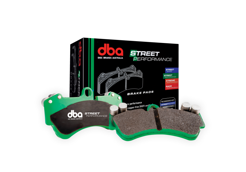 DBA Street Performance Brake Pads for Nissan Frontier and Xterra 2000-2003 - Front Application - Premium Replacement - Image 8
