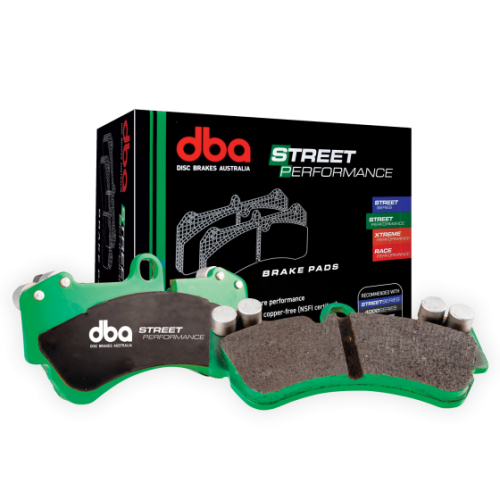 DBA Street Performance Brake Pads for Toyota Land Cruiser 1990-97 Front Replacement - Image 8