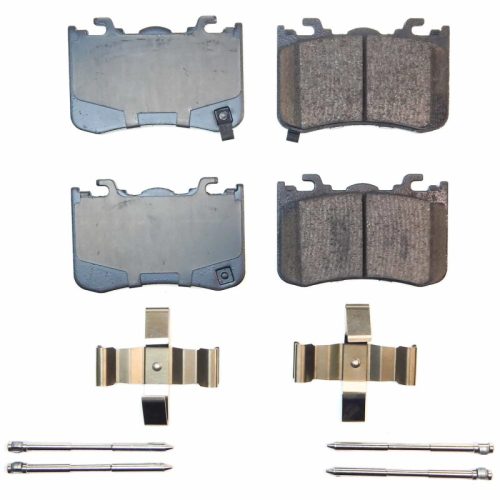 2024 Ford Mustang Rear Z17 Evolution Plus Ceramic Brake Pads with Hardware - Premium Replacement for Heavy-Duty Fleet Use