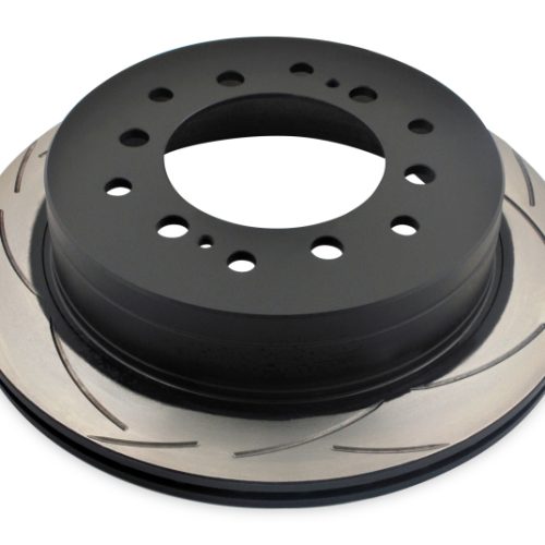 DBA Street Series Rear Slotted Rotor for Toyota Land Cruiser 1997-2006 - Premium Replacement