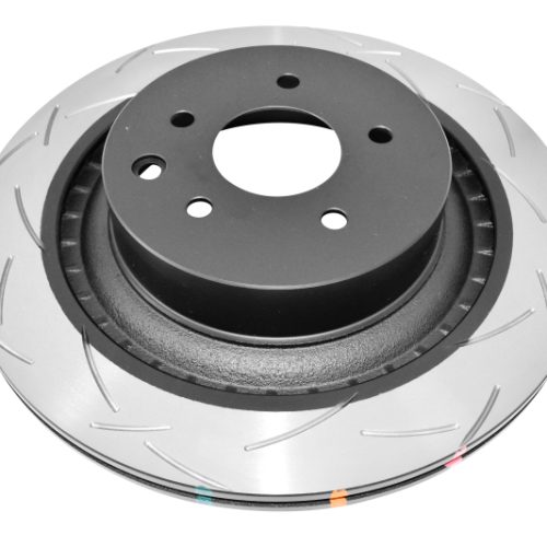 DBA 4000 Series Rear Slotted Rotor for Nissan 370Z and Infiniti G37 - Premium Replacement