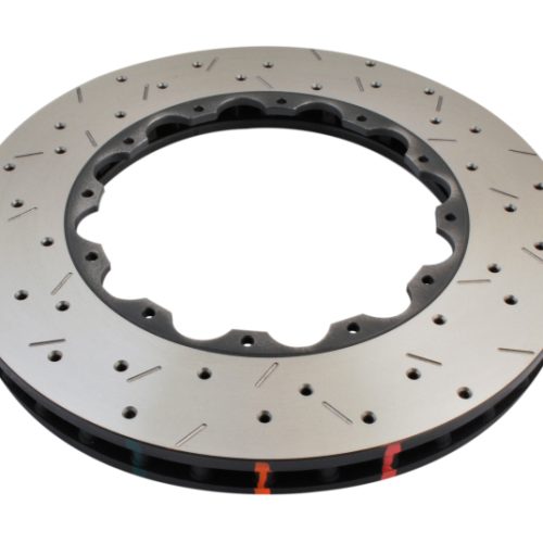 DBA 5000 Series Drilled and Slotted Front Rotor Ring for Holden VZ '05-'06 with AP Racing 6 Piston Calipers - Premium Replacement - Image 2