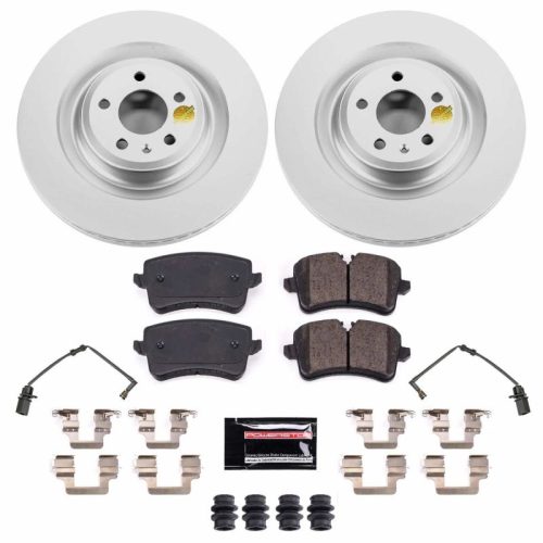 2013-2018 Audi S8 and A8 Quattro Brake Rotor and Carbon-Fiber Ceramic Brake Pad Assembly - Heavy-Duty Performance Upgrade