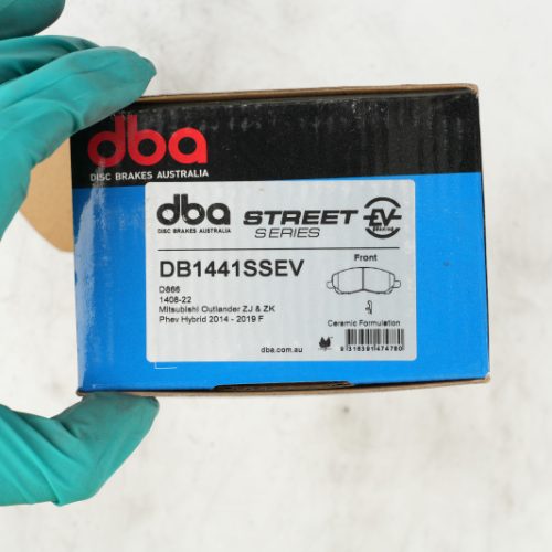DBA Street Series EV Brake Pads for 2010 Chrysler Sebring, Dodge Avenger, Jeep Compass, Patriot, Mitsubishi Eclipse - Premium Replacement - Image 2