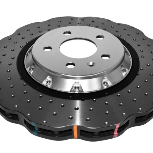 DBA 5000 Series Cross Drilled Front Brake Rotor for Audi A6 2010-13 - Image 6