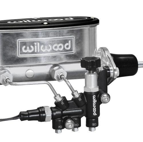 261-13626-P Wilwood Aluminum Tandem Chamber Master Cylinder Kit with Combination Proportioning Valve for Automotive and Fleet Applications Drop-in